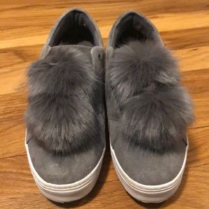 Super fun Grey Sam Edelman puff shoes!